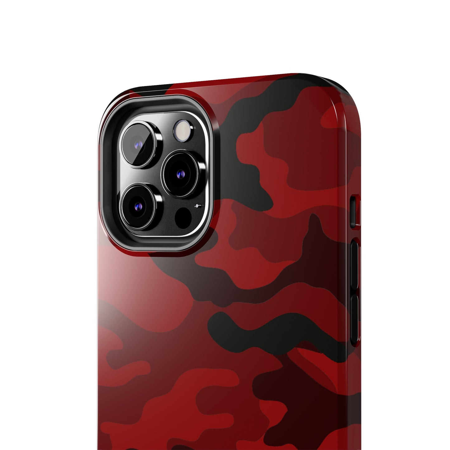 Red Camouflage Tough Case