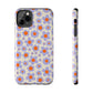 Groovy Flowers Tough iPhone Case