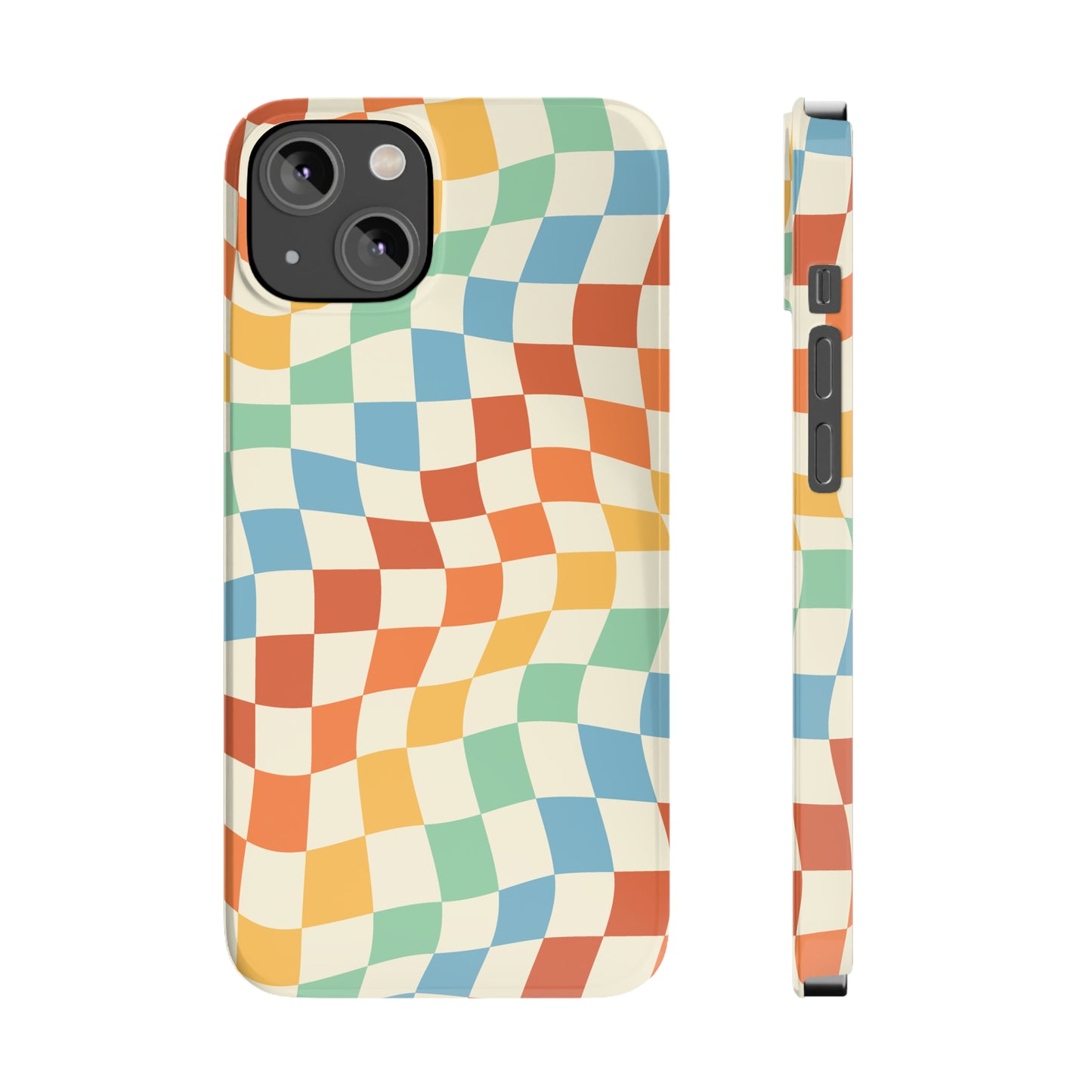 Retro Crazy Checkers Snap Case