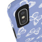 Lavender Butterflies Tough iPhone Case