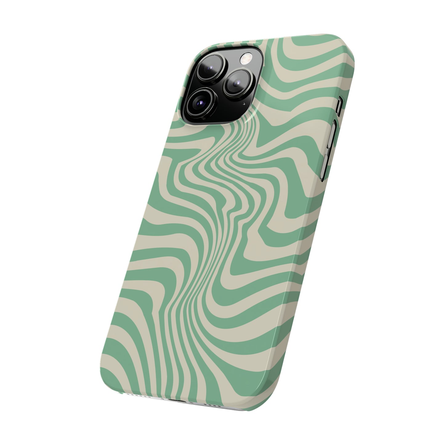 Pistachio Swirls Snap Case