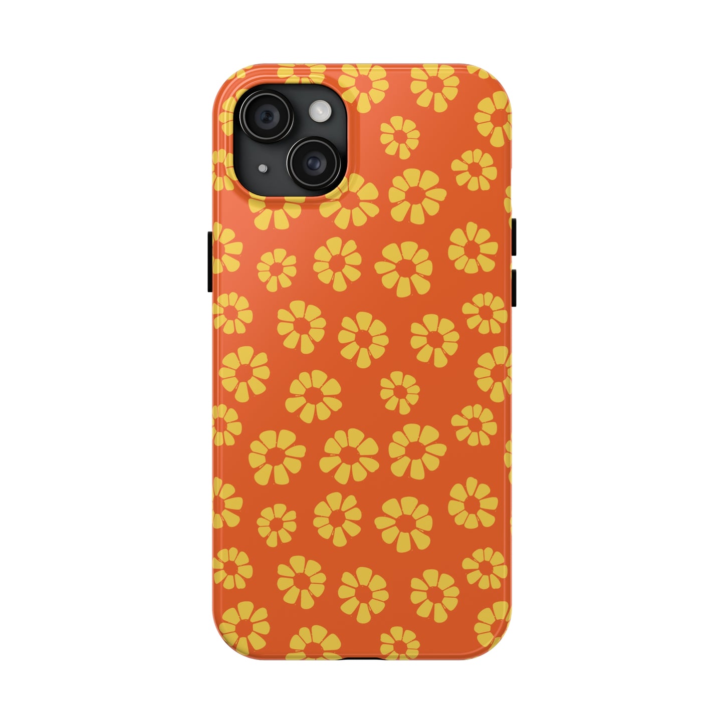 Maio laranja Pattern Tough iPhone Case