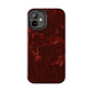 Red stone pattern Tough Case