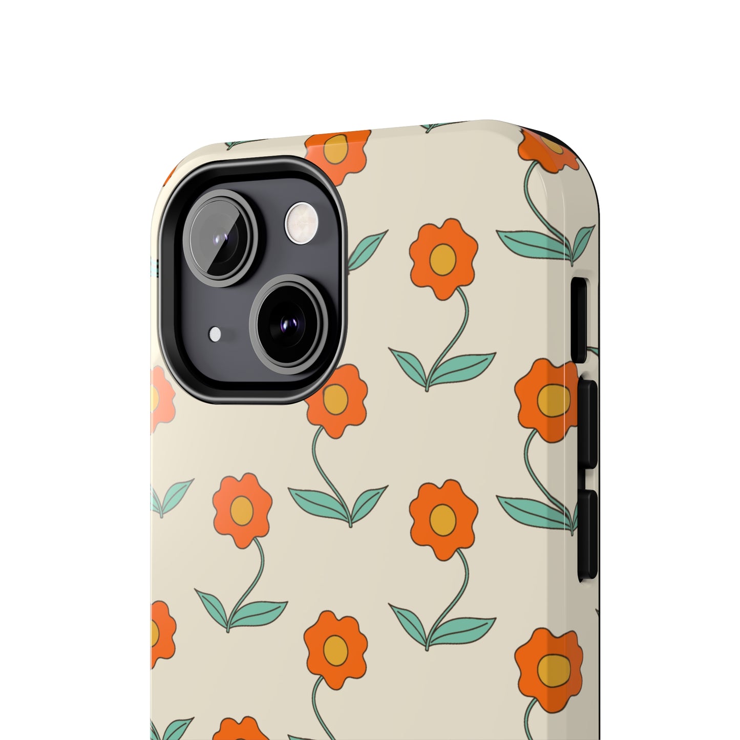 Poppy Flower Tough iPhone Case