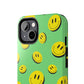 Acid Smiles Tough iPhone Case