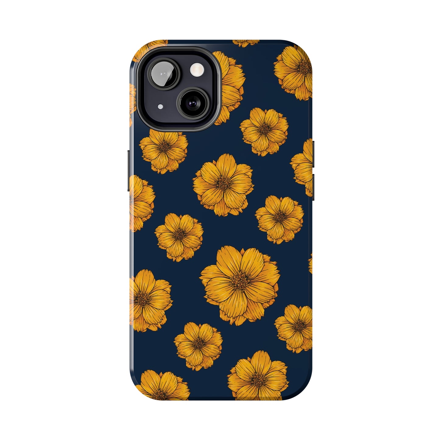 Sunflower Glimmer Tough iPhone Case