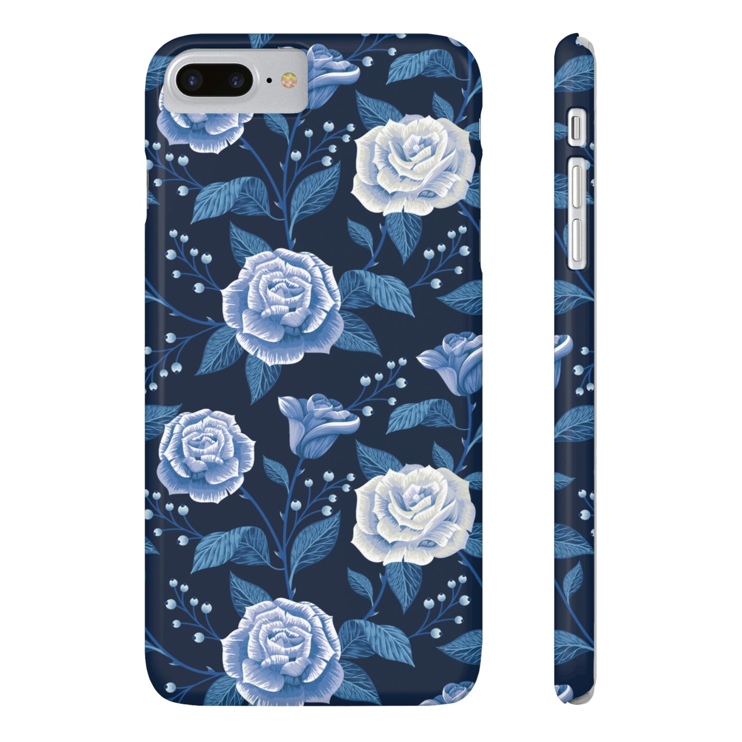 Midnight Rose Snap Case