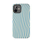 Aqua Swirl Tough iPhone Case