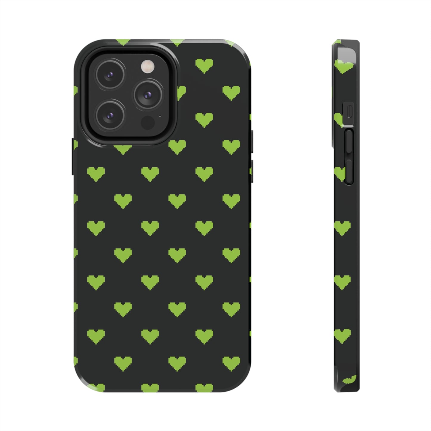 Pixelated Heart Tough iPhone Case