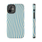 Aqua Swirl Tough iPhone Case