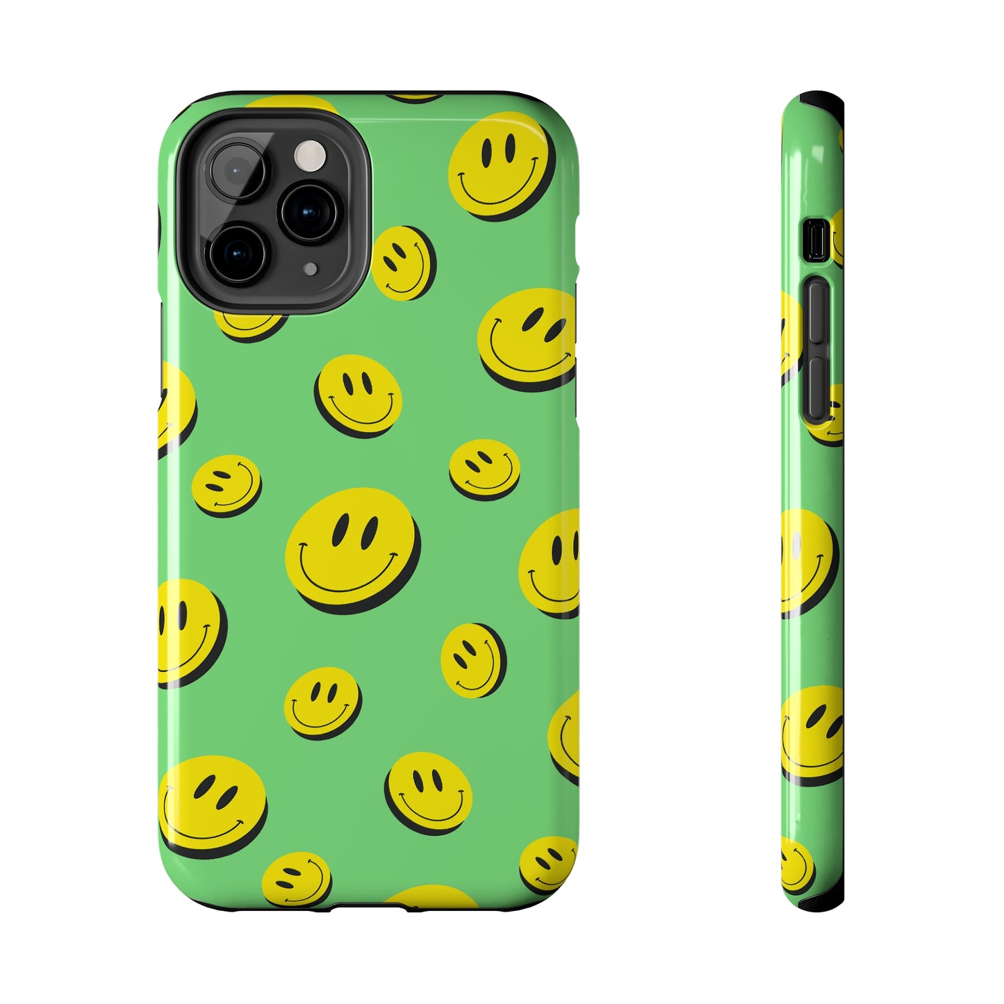 Acid Smiles Tough iPhone Case