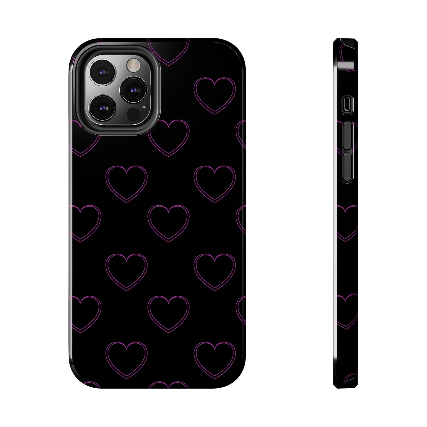 Y2K Heart Tough iPhone Case