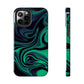 Misty Emerald Tough iPhone Case