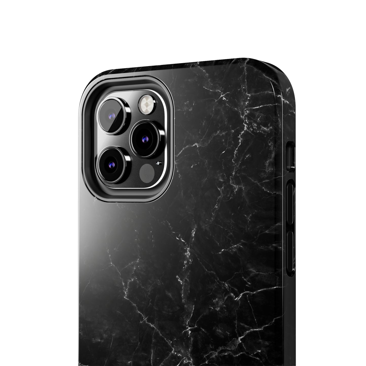 Marquina Black Tough iPhone Case