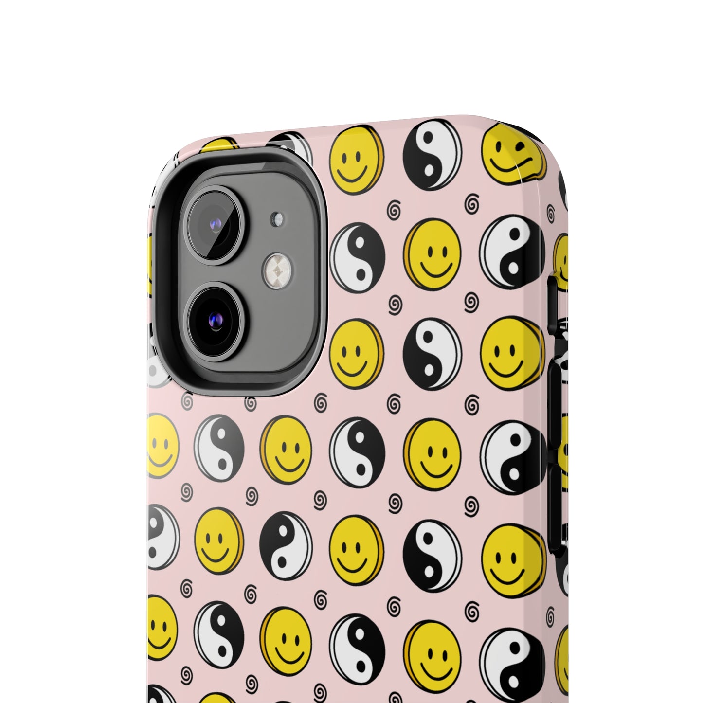 Yin and yang X Smiley Tough iPhone Case