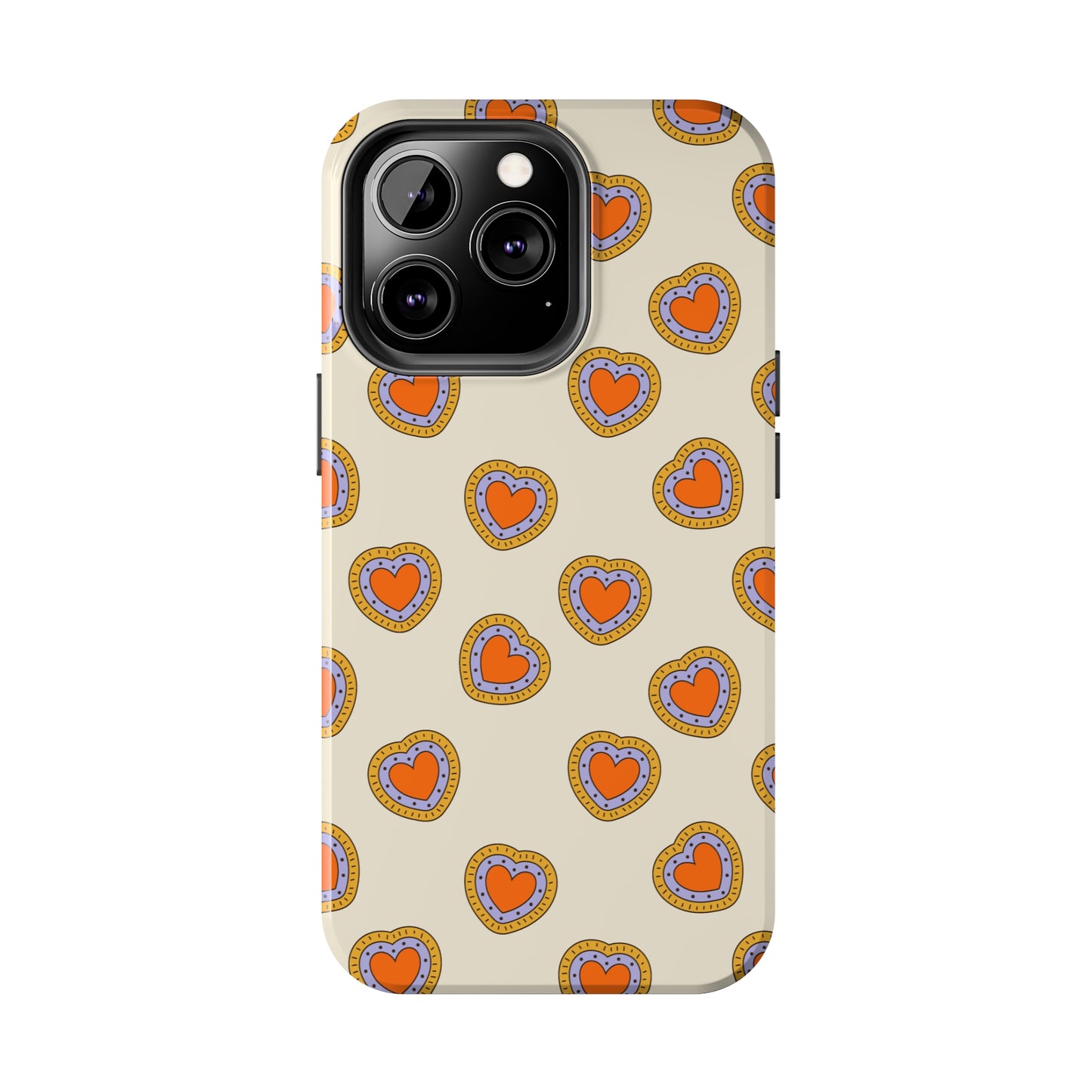 Groovy Heart Tough iPhone Case