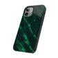 Dark green marble pattern Snap Case