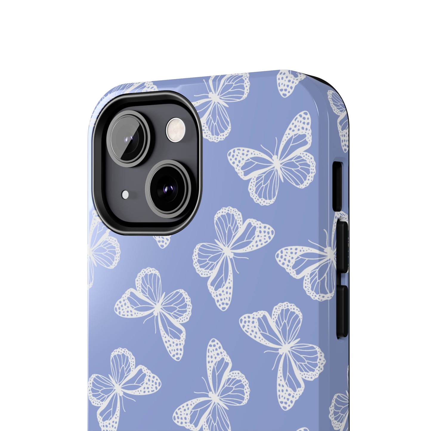 Lavender Butterflies Tough iPhone Case