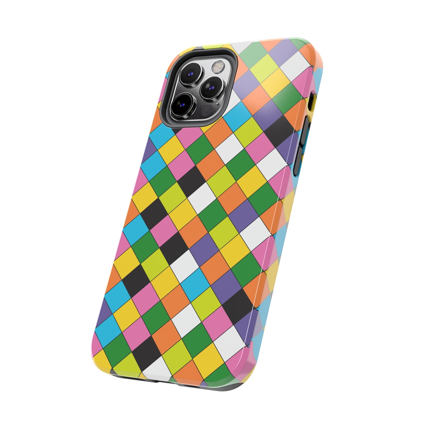 Cross Checkers Tough iPhone Case