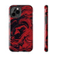 Misty Ruby Tough iPhone Case