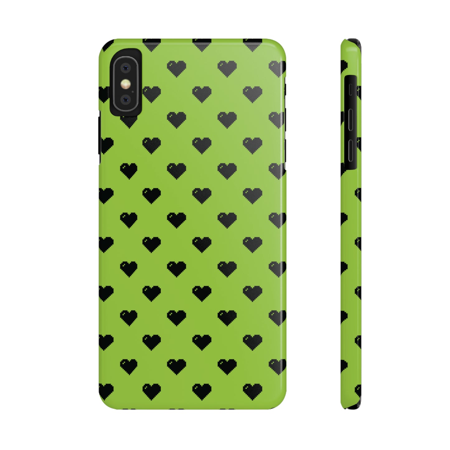 Pixelated Heart Snap Case