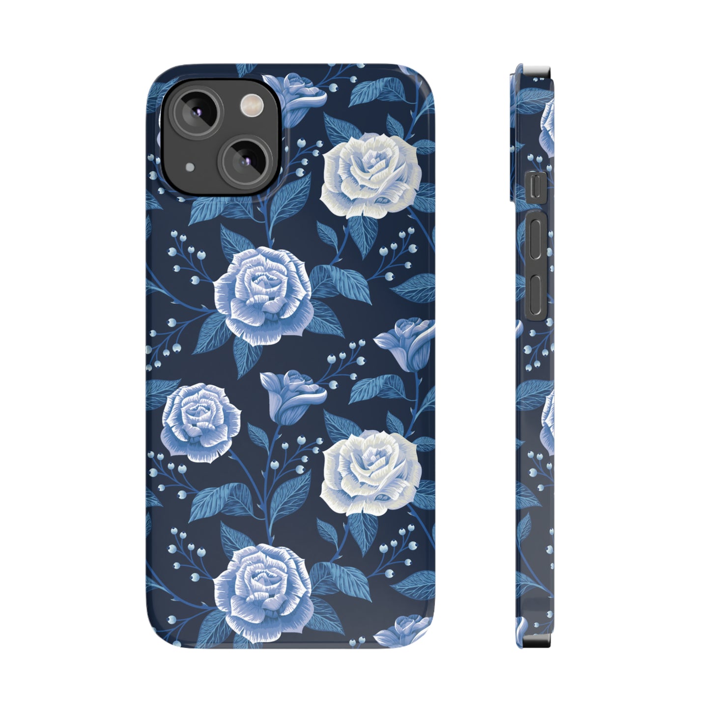 Midnight Rose Snap Case