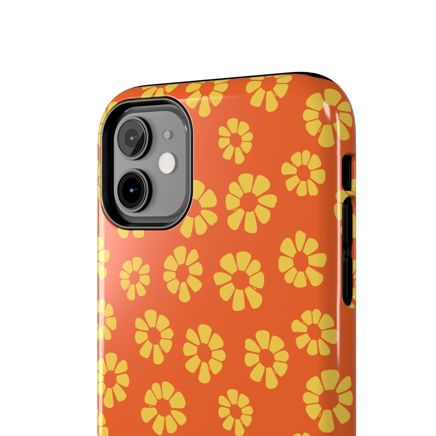 Maio laranja Pattern Tough iPhone Case