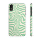 Pistachio Swirls Snap Case