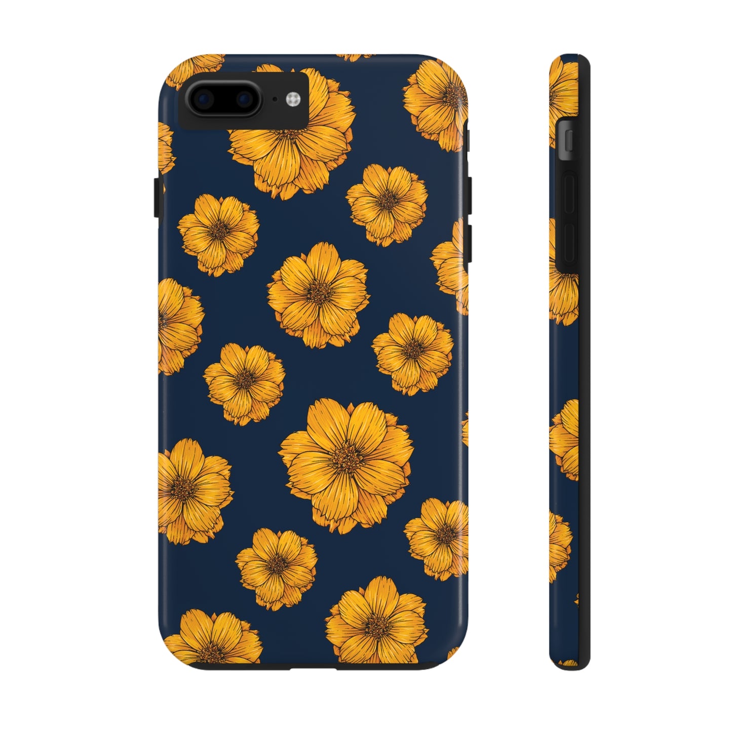 Sunflower Glimmer Tough iPhone Case