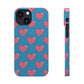 Bubblegum Heart Snap Case