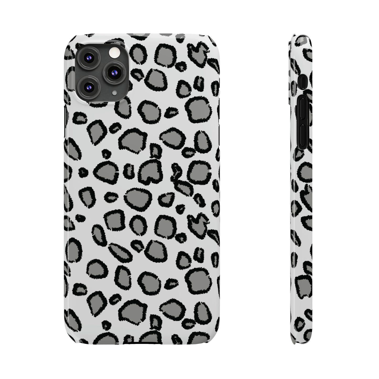 Snow Leopard Snap Case