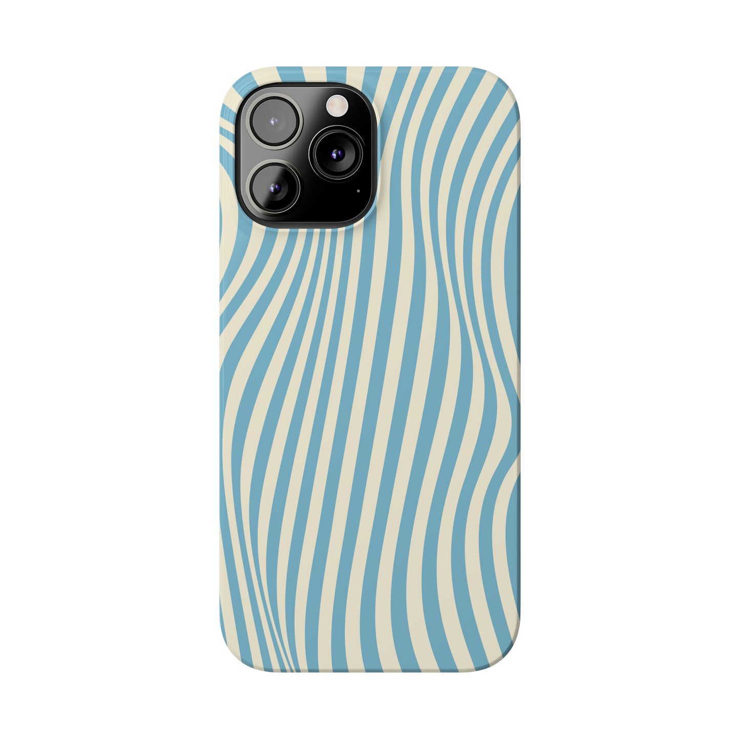 Aqua Swirl Snap Case