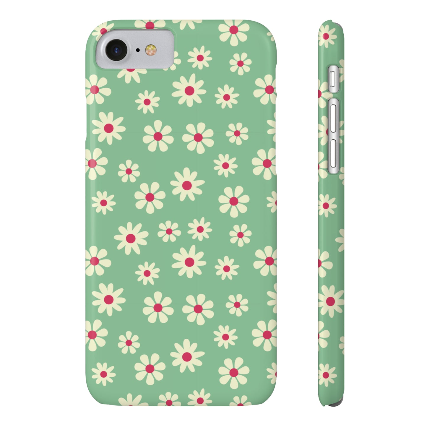 Retro Floral Snap Case