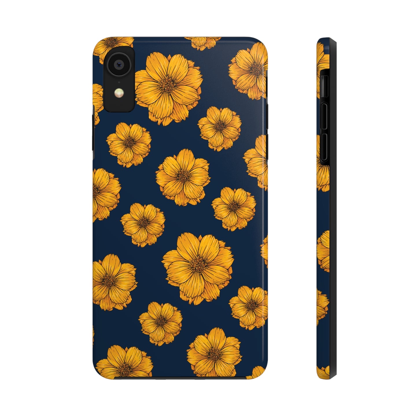 Sunflower Glimmer Tough iPhone Case