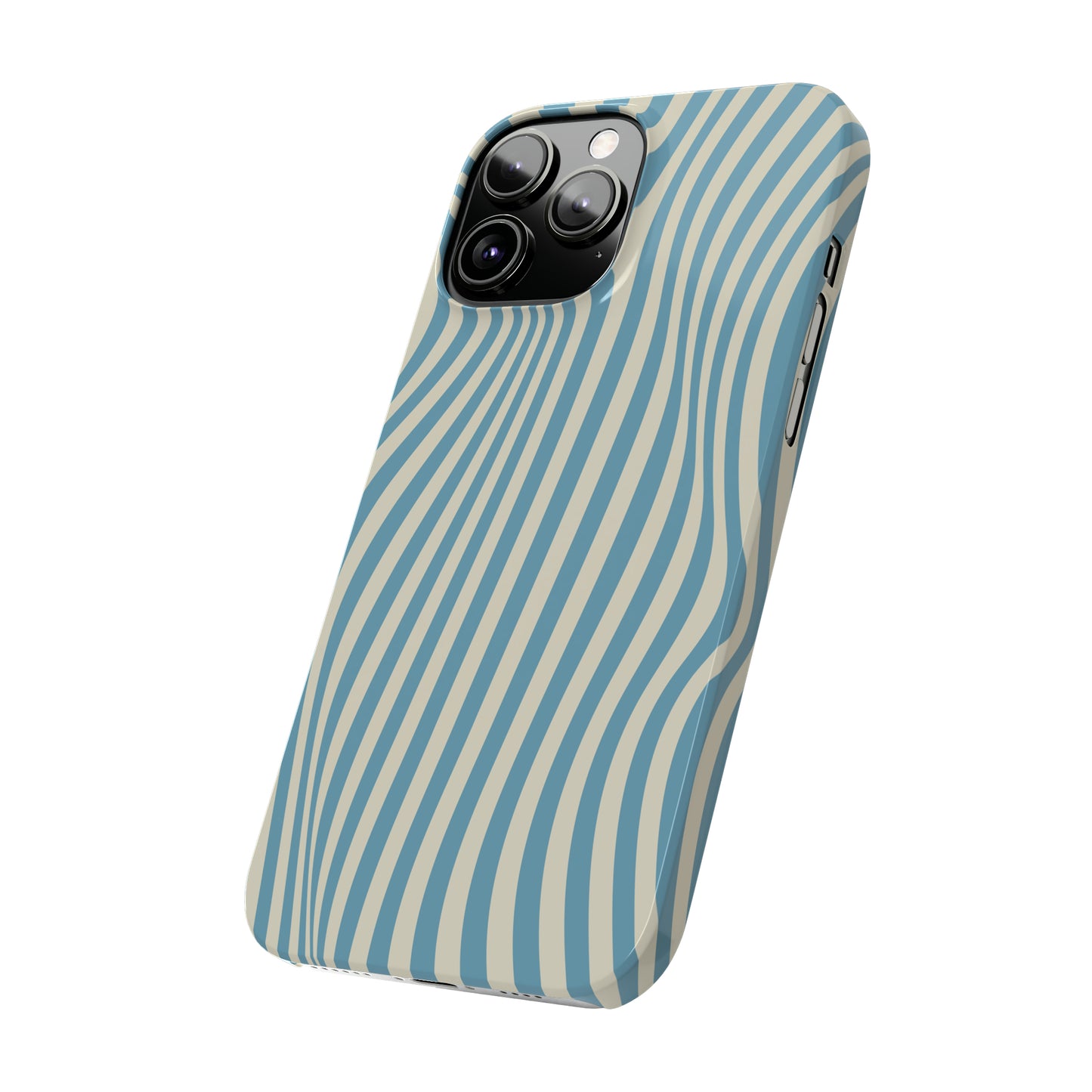 Aqua Swirl Snap Case