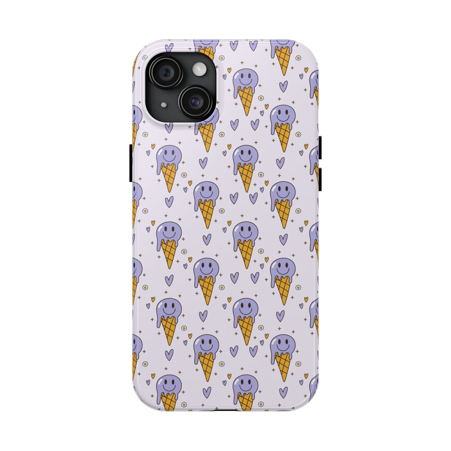 Blueberry Ice Cream Tough iPhone Case