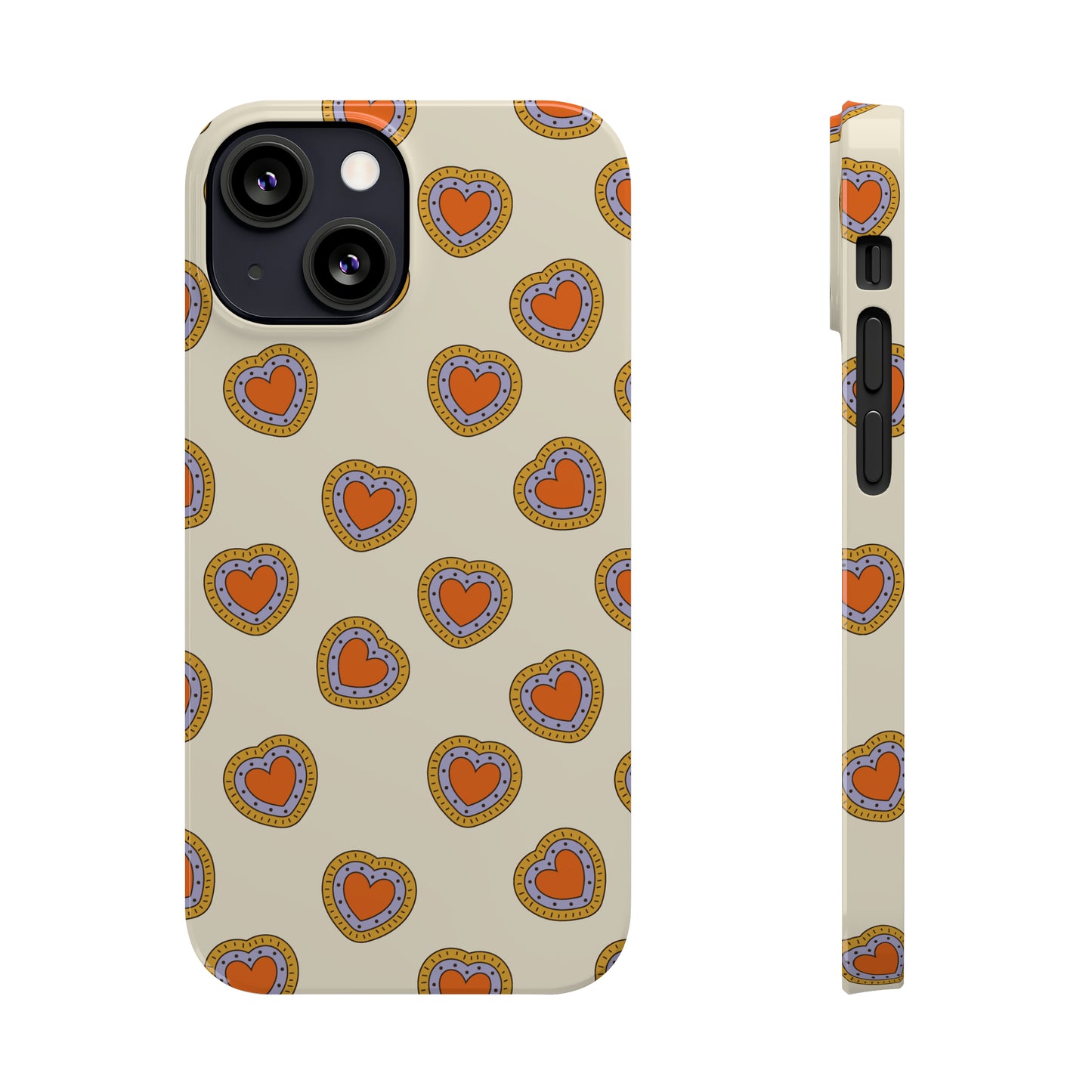 Groovy Heart Snap Case