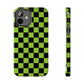 Pickled Checkers Tough iPhone Case