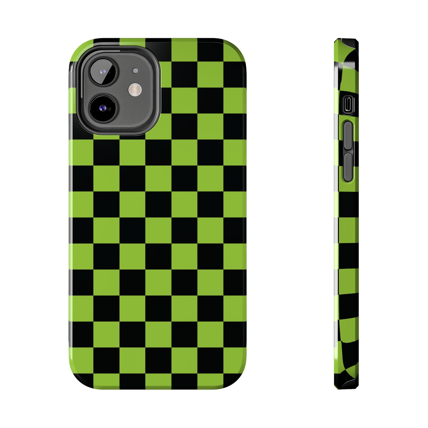 Pickled Checkers Tough iPhone Case