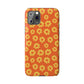 Maio laranja Pattern Snap Case