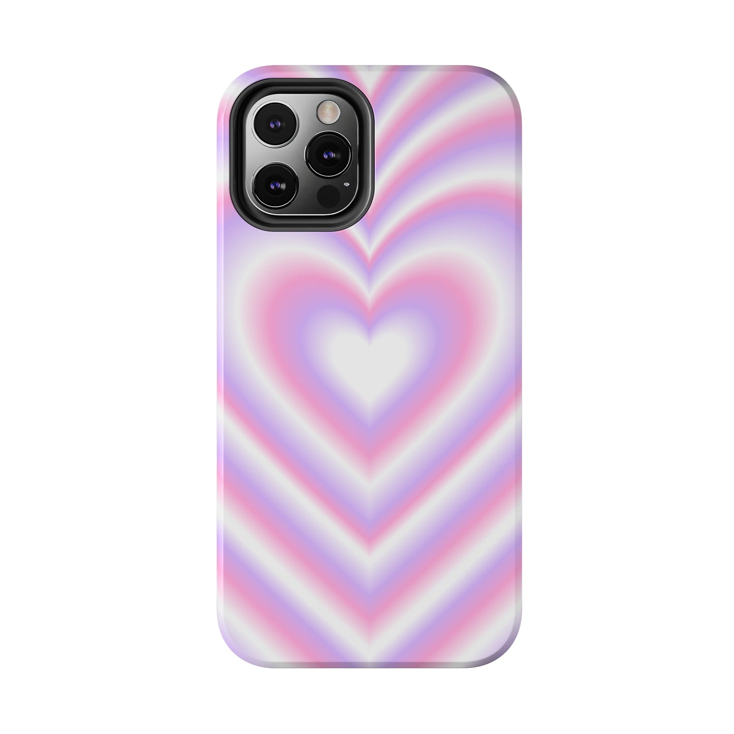 Blurred Heart Tough iPhone Case