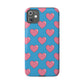 Bubblegum Heart Snap Case