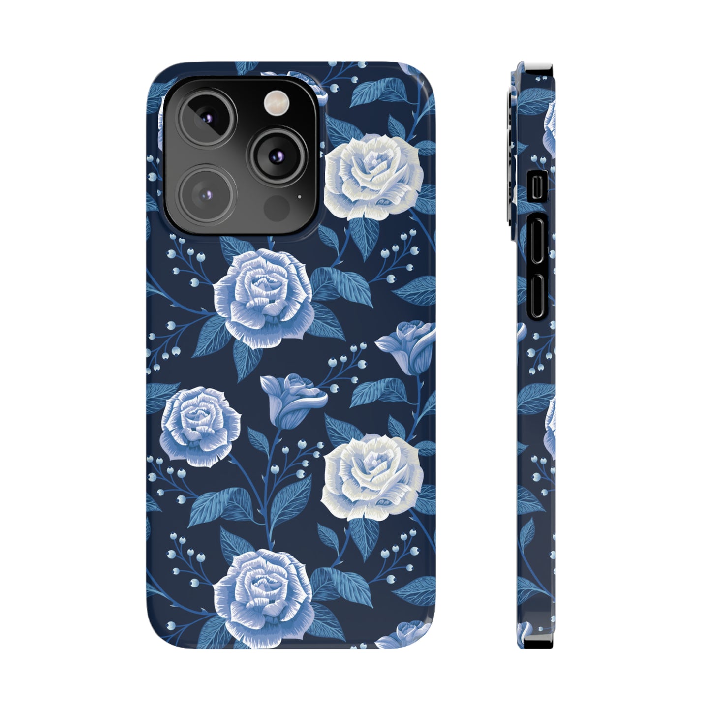 Midnight Rose Snap Case