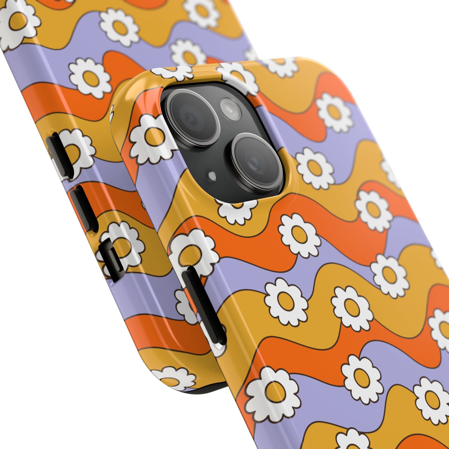 Retro Garden Tough iPhone Case