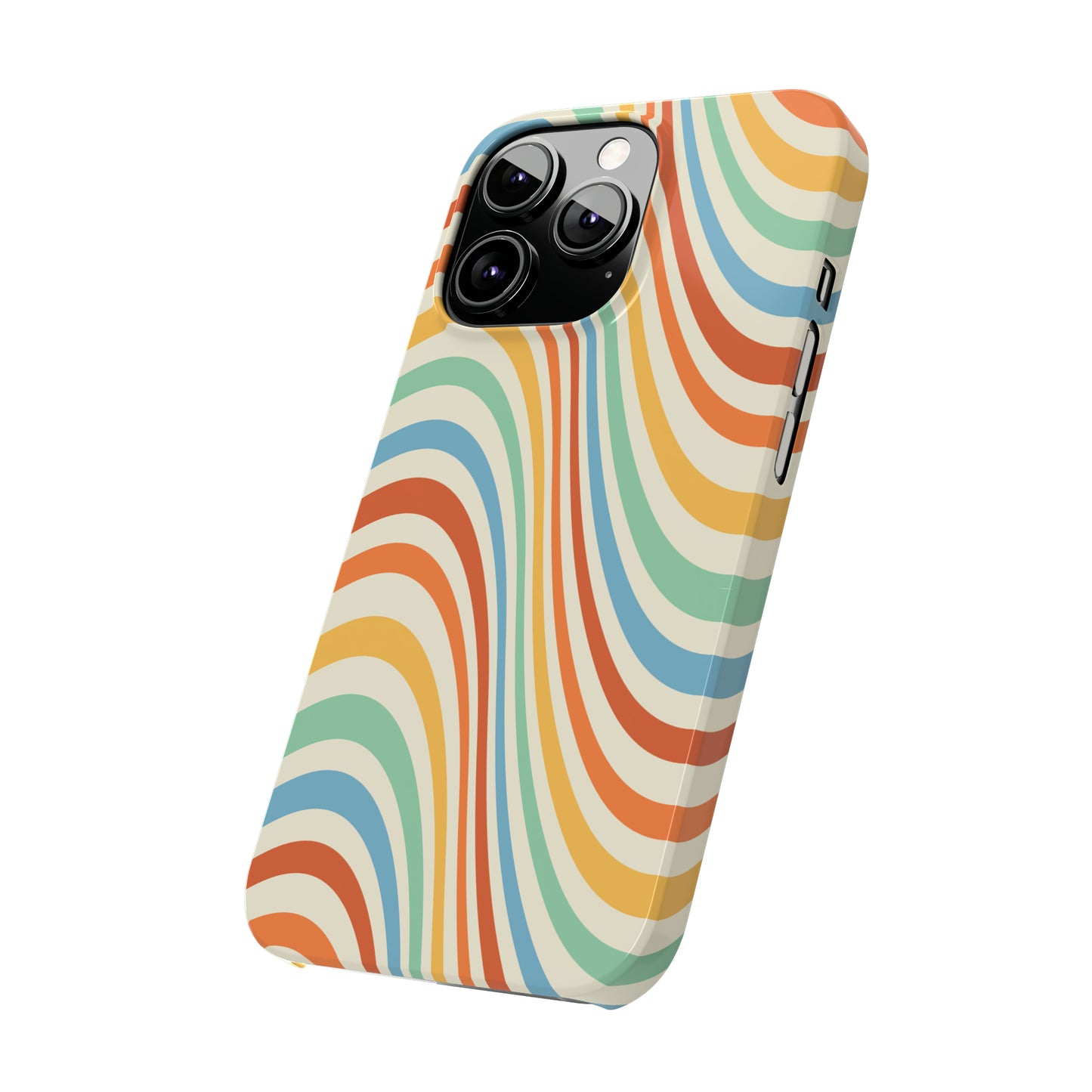 Retro Swirl Snap Case