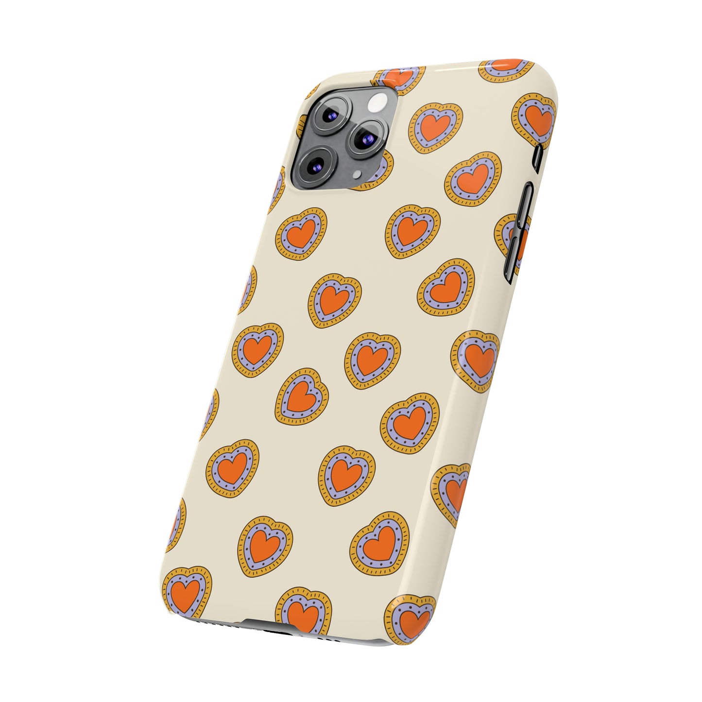 Groovy Heart Snap Case