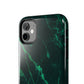 Dark green marble pattern Tough Case