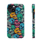 Pop Art Skulls Snap Case