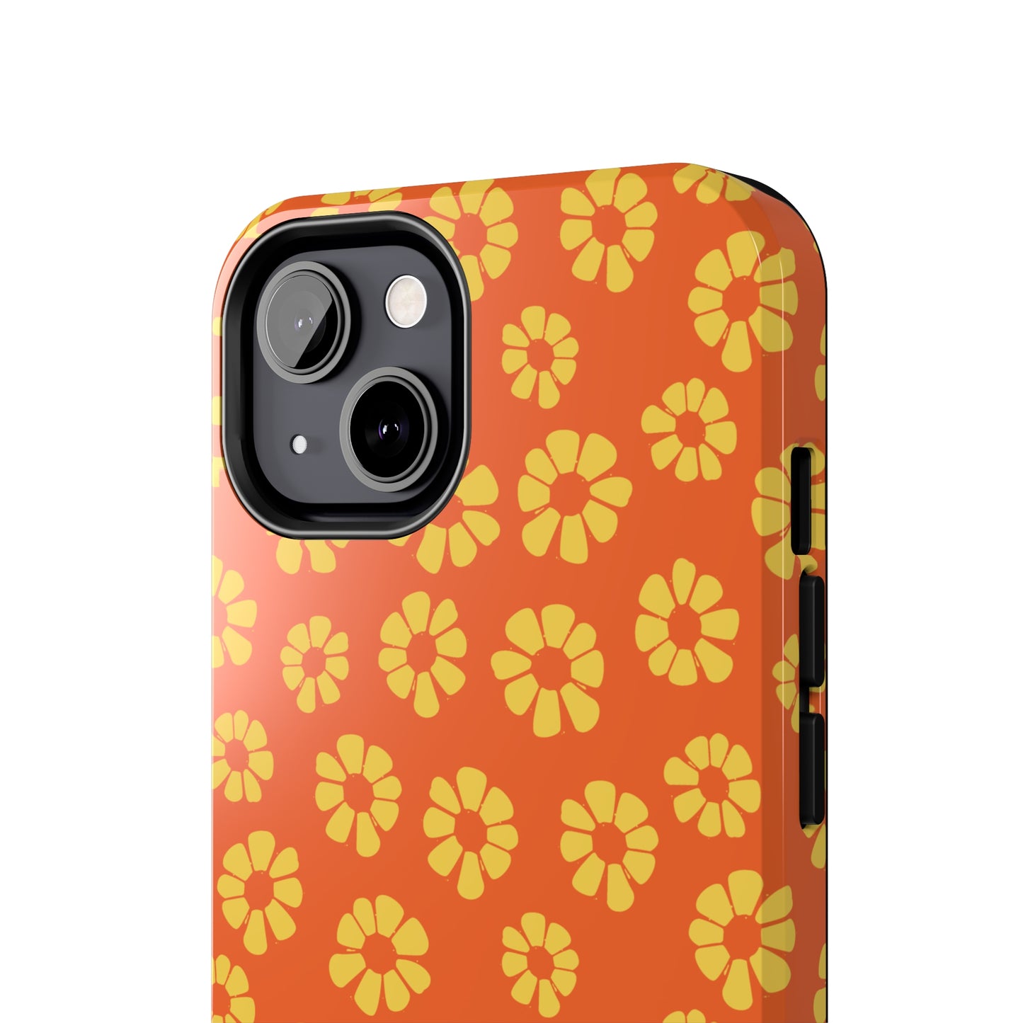 Maio laranja Pattern Tough iPhone Case