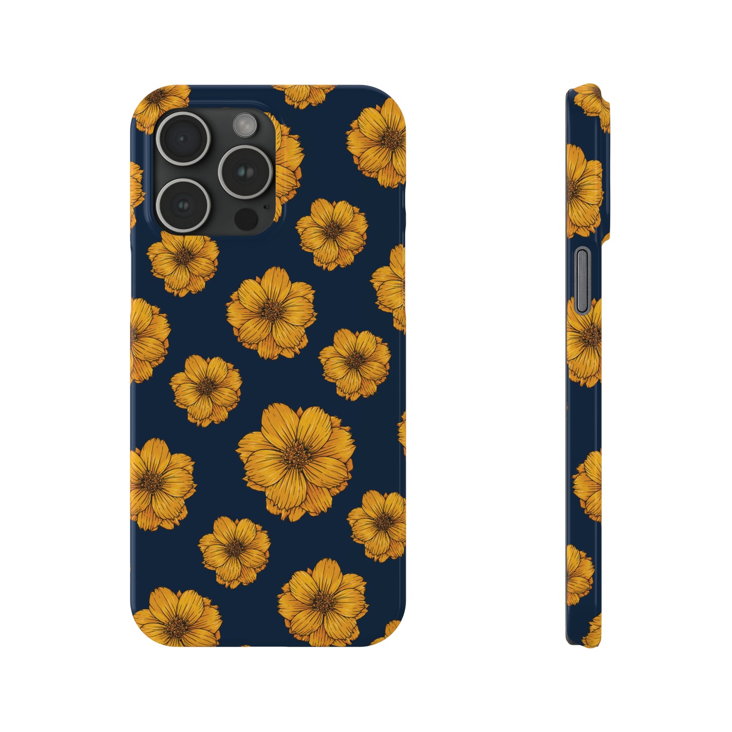 Sunflower Glimmer Snap Case